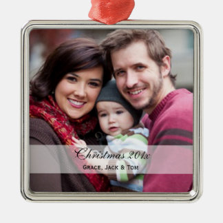 Familiefornamenten Metalen Ornament
