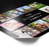 Familieforum Colorful Poster fotocollage (Hoek)