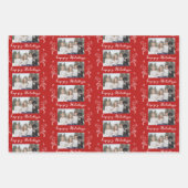 Familieforum kerstfeestdag rood inpakpapier vel (Voorkant 3)