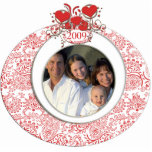 Familiefoto 2009 Ornament Fotobeeldje Ornament<br><div class="desc">Bekijk meer kerstDesign van Sandra Bekijk meer kerstDesign van Sandra</div>