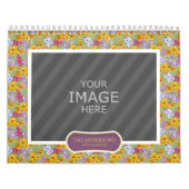 Familiefoto 2024 Kalender Bloemenachtergronden (Hoes)