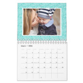 Familiefoto 2025 | Patronen Eenvoudige aangepaste  Kalender (Mar 2026)