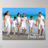 Familiefoto Aangepast reisgeheugen Poster (Voorkant)