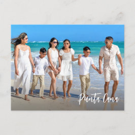 Familiefoto Aangepaste Reisherinnering Briefkaart