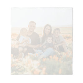 Familiefoto Achtergrond Notitieblok