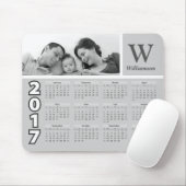 Familiefoto | Agenda 2017 zwart-wit Muismat (Met muis)