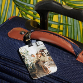 Familiefoto Bagage Label – Maak Je Eigen