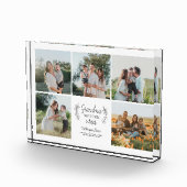 Familiefoto collage gepersonaliseerde liefde je om fotoblokken (Rechts)