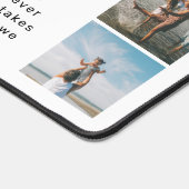 Familiefoto Collage Peel en Stick Foto Bureaumat (Hoek)