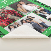 Familiefoto Collage Vakantie Sherpa Deken (3/4)