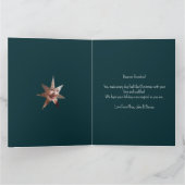 Familiefoto Collage Vrolijk Kerstfeest Kaart (Binnen)