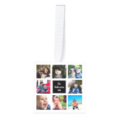 Familiefoto collage zwart-wit modern decoratie (Voorkant)