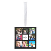 Familiefoto collage zwart-wit modern decoratie (Rechts)