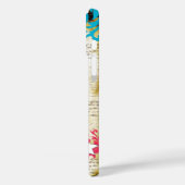 Familiefoto Damask Burnt Edge iPhone Case-Mate iPhone Case (Achterkant / Links)