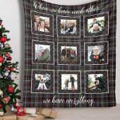 Familiefoto Deken in Rustieke Patchwork Plaid