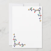 Familiefoto Eerste Kerstroman Feestdagenkaart (Achterkant)