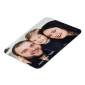 Familiefoto en tekst magneet (Linkerzijde)