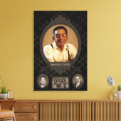 Familiefoto Ezel Memorial Canvas Afdruk (Insitu (Woonkamer))