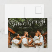 Familiefoto Feestdagenkaart (Voorkant / Achterkant)