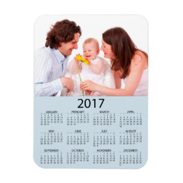 Familiefoto Gepersonaliseerd 2017 Kalender Magneet