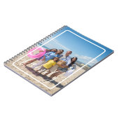 Familiefoto Gepersonaliseerde Douane Notitieboek (Linkerzijde)