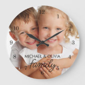 Familiefoto Grote Klok (Voorkant)