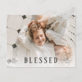 Familiefoto | Happy Thanksgiving | Gezegend Briefkaart (Voorkant)