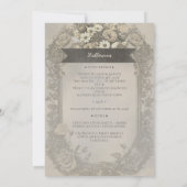 Familiefoto Heks Pet Halloween Kostuumfeest Kaart (Achterkant)