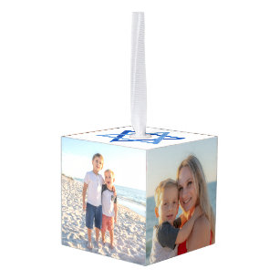 Familiefoto Joodse Ster PERSONALISEREN "LOVE US" Decoratie