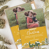 Familiefoto Keepsake Rustic Christmas Feestelijk