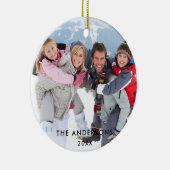 Familiefoto Keramisch Ornament (Rechts)