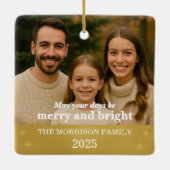 Familiefoto Keramisch Ornament (Achterkant)