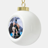 Familiefoto Keramische Bal Ornament (Rechts)