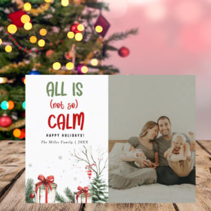 Familiefoto Kerst Kaarten Feestdagenkaart