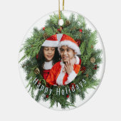 Familiefoto Kerst Ornament - Custom Gift (Links)