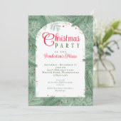 Familiefoto Kerstfeest Uitnodiging (Staand voorkant)