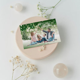 Familiefoto Kerstmis Uniek Feestdagenkaart