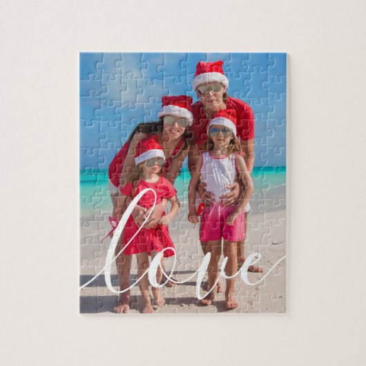 Familiefoto Liefdesschrift Legpuzzel (Verticaal)