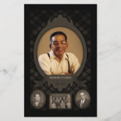 familiefoto memorial aankondiging (Voorkant)