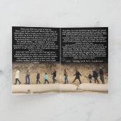 Familiefoto Merry kerstbrief HOLIDAY KAART (Binnen)