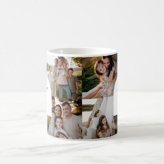 Familiefoto Mok Moderne Beste Moeder Ooit Mok (Center)