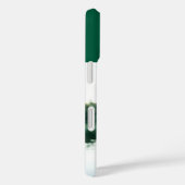 Familiefoto Monogrammed Hunter Green Case-Mate iPhone Case (Achterkant / Rechts)