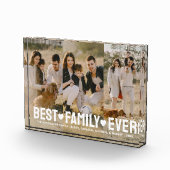 Familiefoto Naam Beste Familie Ooit Collage Fotoblokken (Rechts)