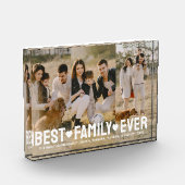 Familiefoto Naam Beste Familie Ooit Collage Fotoblokken (Links)