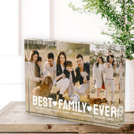 Familiefoto Naam Beste Familie Ooit Collage Fotoblokken