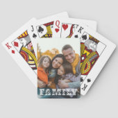 Familiefoto Naamoverlay Pokerkaarten (Achterkant)