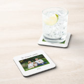 Familiefoto onderzetters van harde kunststof (Rechterzijde)