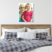 Familiefoto op Canvas Muurkunst Afdruk (Insitu (Slaapkamer))