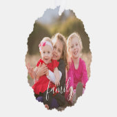 Familiefoto Ornament Kaart (Rechts)