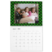 Familiefoto Personaliseer het Aangepaste Vakantie Kalender (Mar 2026)